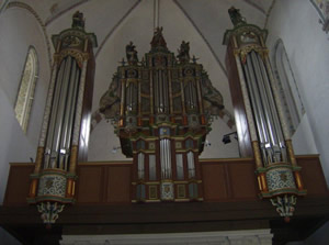 Orglet i Ribe Domkirke