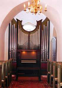 Orglet i Tjæreborg Kirke